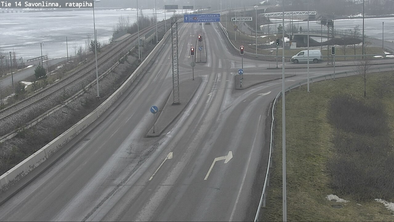 Weather Camera Image Road 14 Savonlinna, Ratapiha, Savonlinna, Etelä-Savo