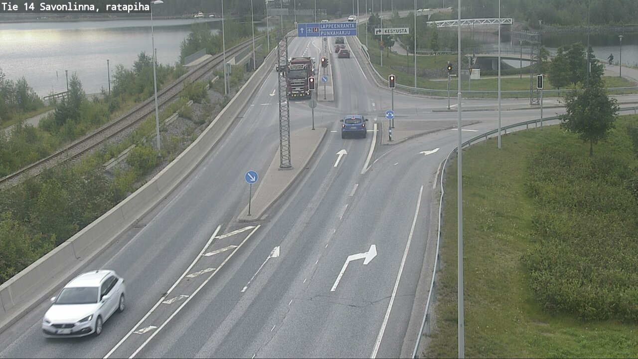 Weather Camera Image Road 14 Savonlinna, Ratapiha, Savonlinna, Etelä-Savo