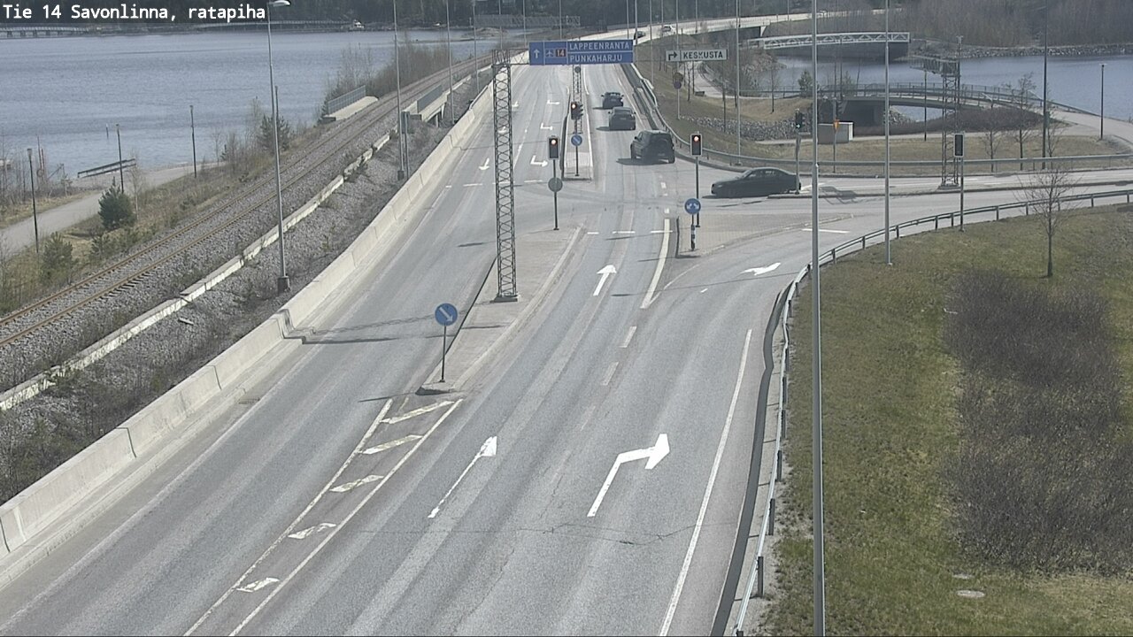 Kelikamerat Kuva Tie 14 Savonlinna, Ratapiha, Savonlinna, Etelä-Savo