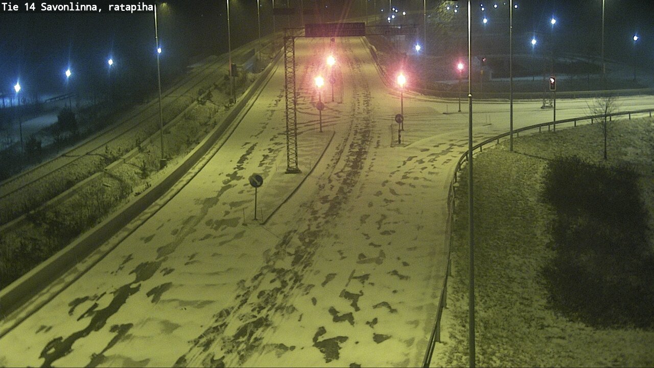 Kelikamerat Kuva Tie 14 Savonlinna, Ratapiha, Savonlinna, Etelä-Savo