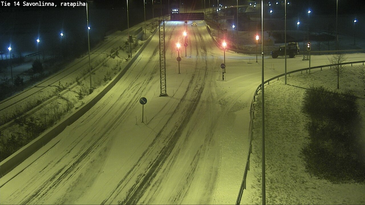 Kelikamerat Kuva Tie 14 Savonlinna, Ratapiha, Savonlinna, Etelä-Savo