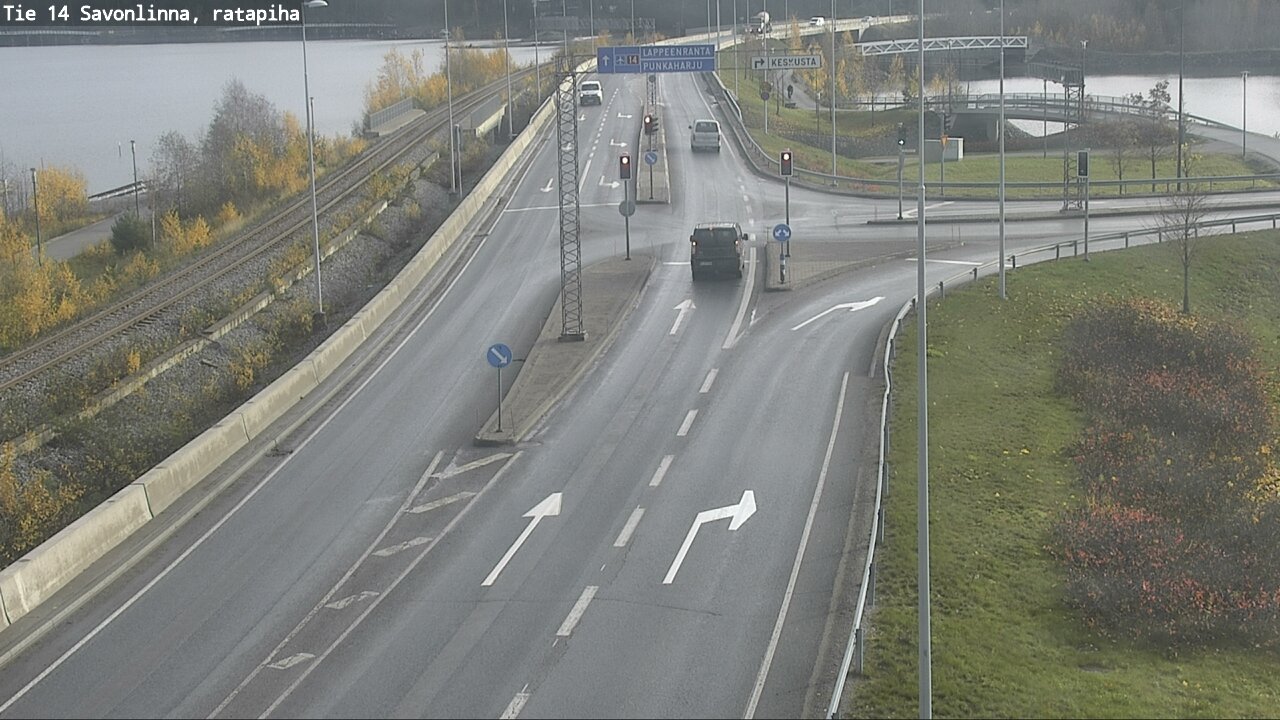 Kelikamerat Kuva Tie 14 Savonlinna, Ratapiha, Savonlinna, Etelä-Savo