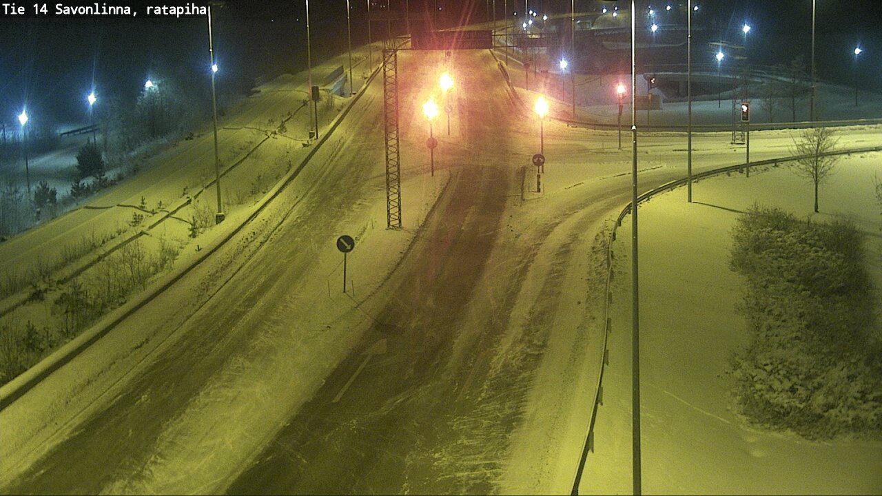 Kelikamerat Kuva Tie 14 Savonlinna, Ratapiha, Savonlinna, Etelä-Savo