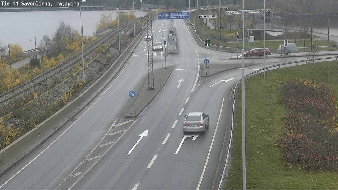 Kelikamerat Kuva Tie 14 Savonlinna, Ratapiha, Savonlinna, Etelä-Savo