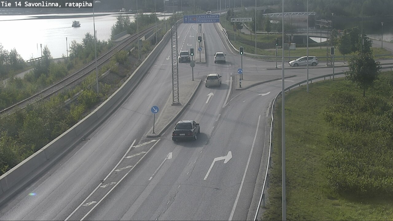 Weather Camera Image Road 14 Savonlinna, Ratapiha, Savonlinna, Etelä-Savo