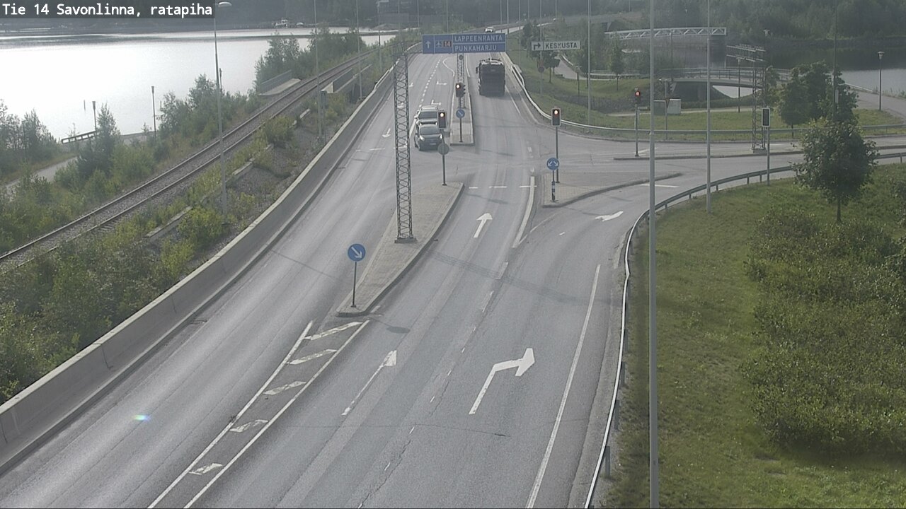 Weather Camera Image Road 14 Savonlinna, Ratapiha, Savonlinna, Etelä-Savo