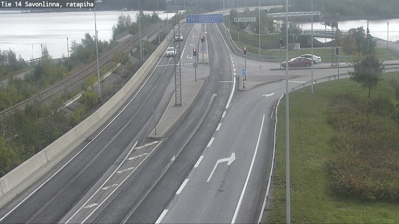 Weather Camera Image Road 14 Savonlinna, Ratapiha, Savonlinna, Etelä-Savo