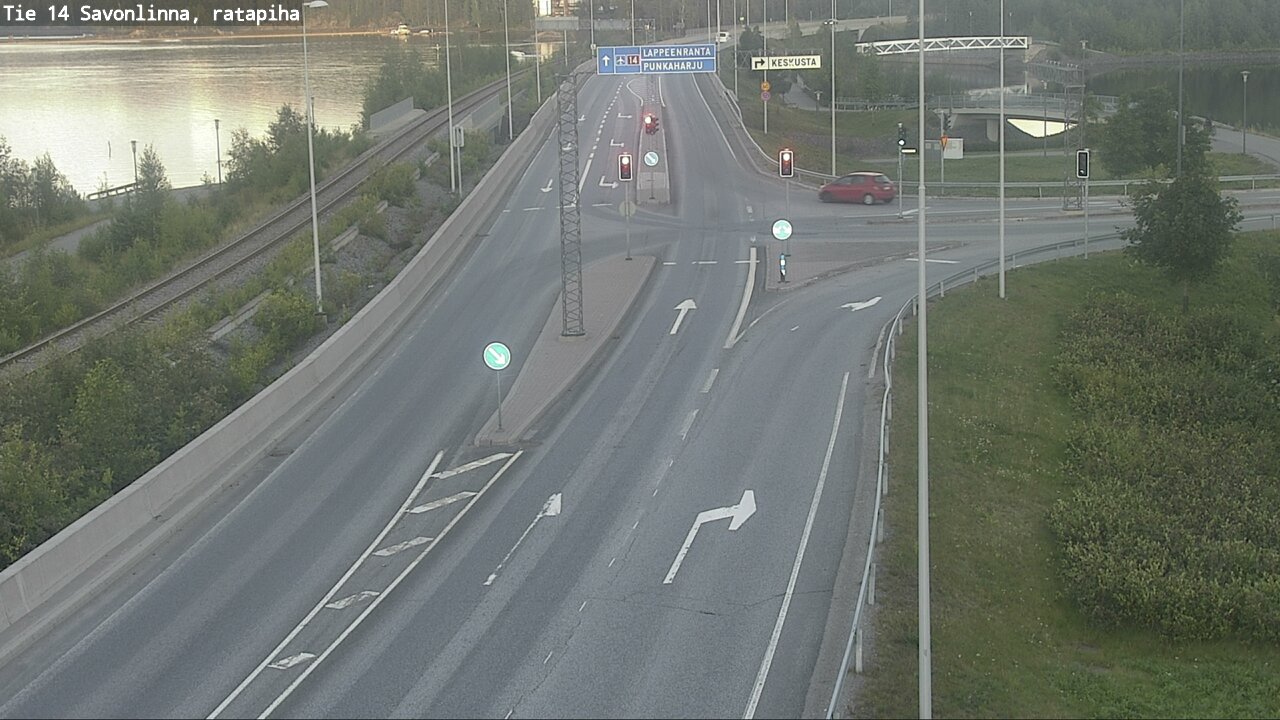 Kelikamerat Kuva Tie 14 Savonlinna, Ratapiha, Savonlinna, Etelä-Savo
