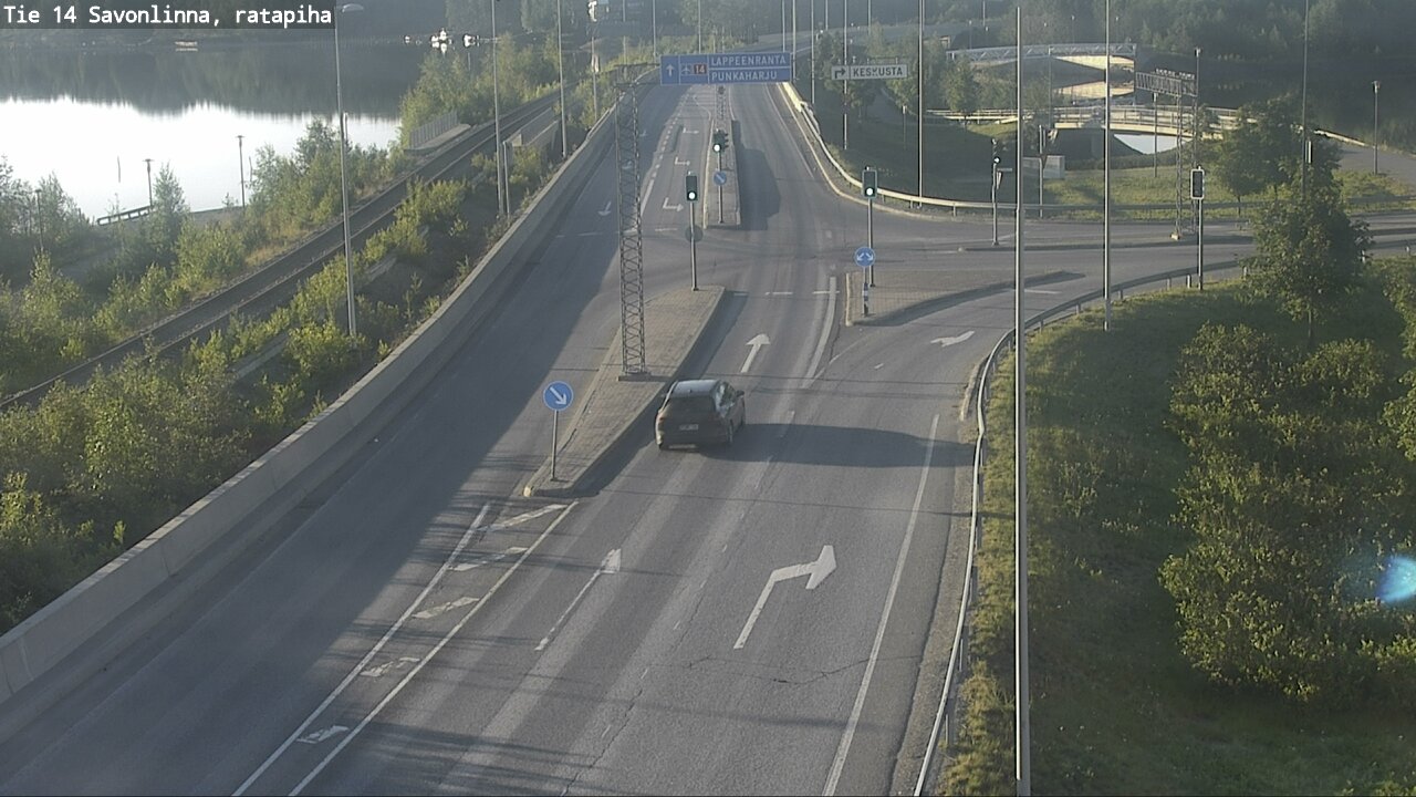 Weather Camera Image Road 14 Savonlinna, Ratapiha, Savonlinna, Etelä-Savo