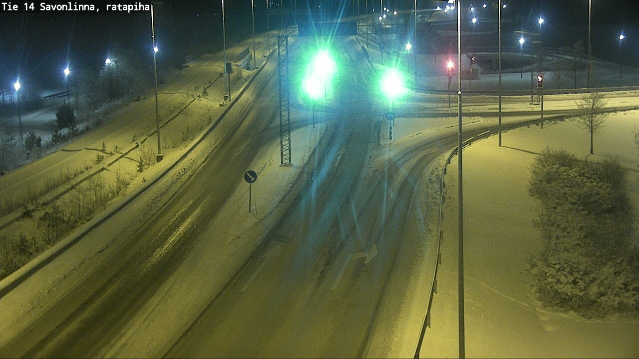 Kelikamerat Kuva Tie 14 Savonlinna, Ratapiha, Savonlinna, Etelä-Savo