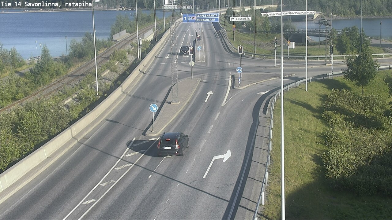 Kelikamerat Kuva Tie 14 Savonlinna, Ratapiha, Savonlinna, Etelä-Savo