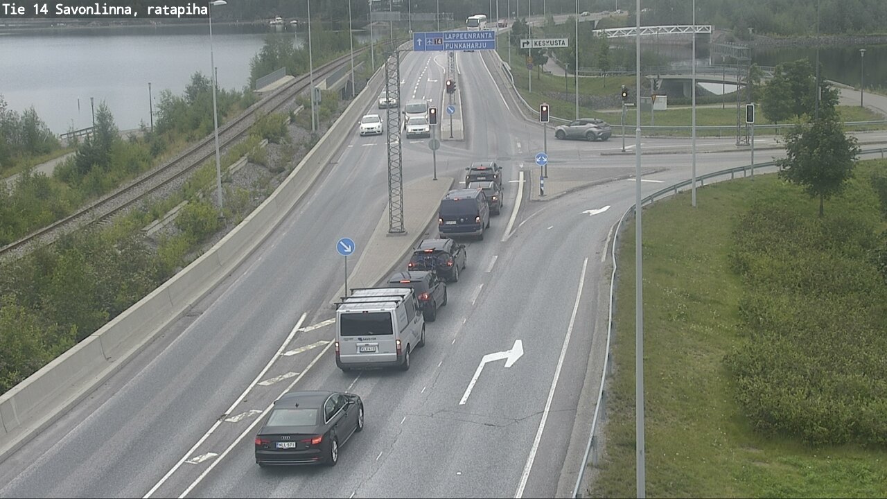 Weather Camera Image Road 14 Savonlinna, Ratapiha, Savonlinna, Etelä-Savo