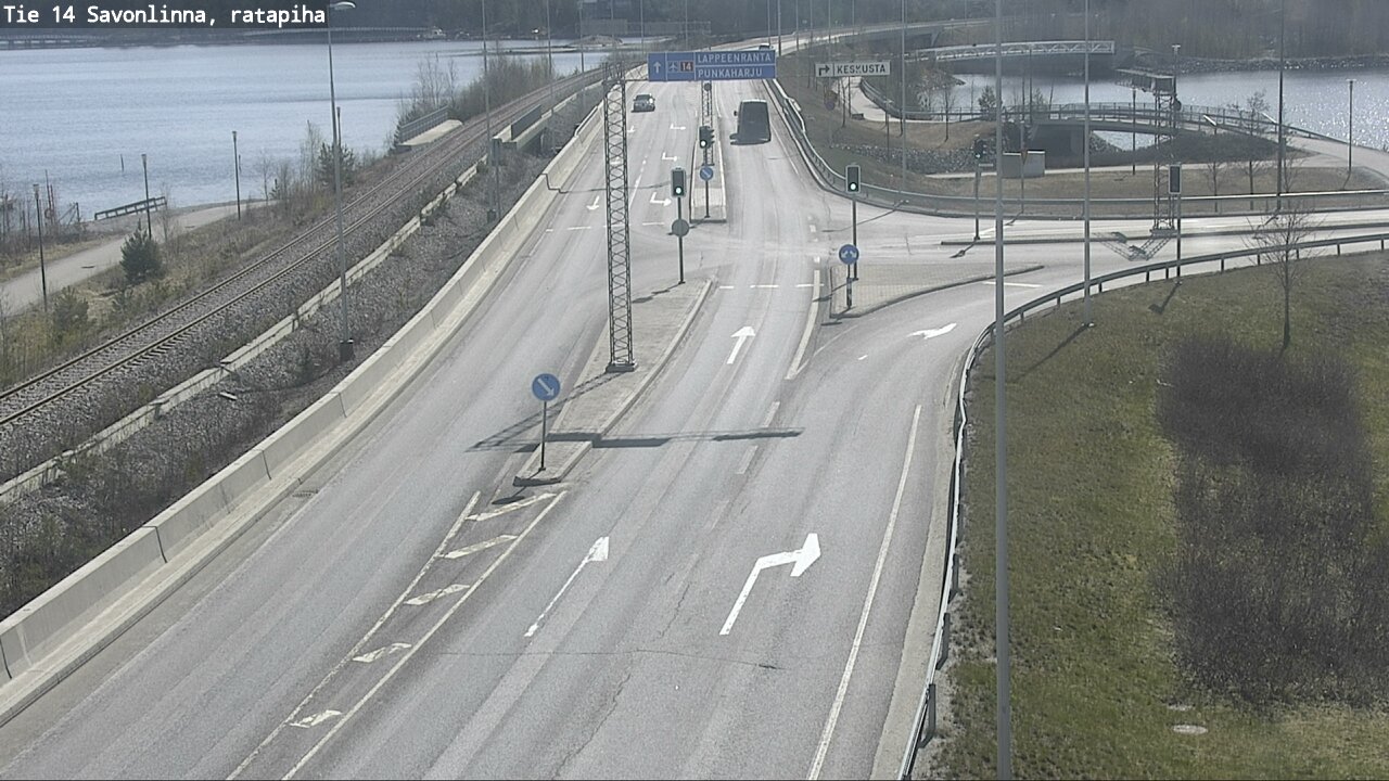 Kelikamerat Kuva Tie 14 Savonlinna, Ratapiha, Savonlinna, Etelä-Savo