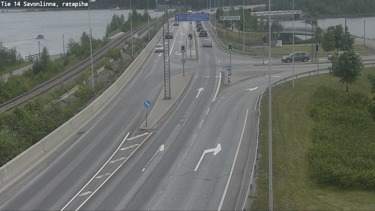 Kelikamerat Kuva Tie 14 Savonlinna, Ratapiha, Savonlinna, Etelä-Savo