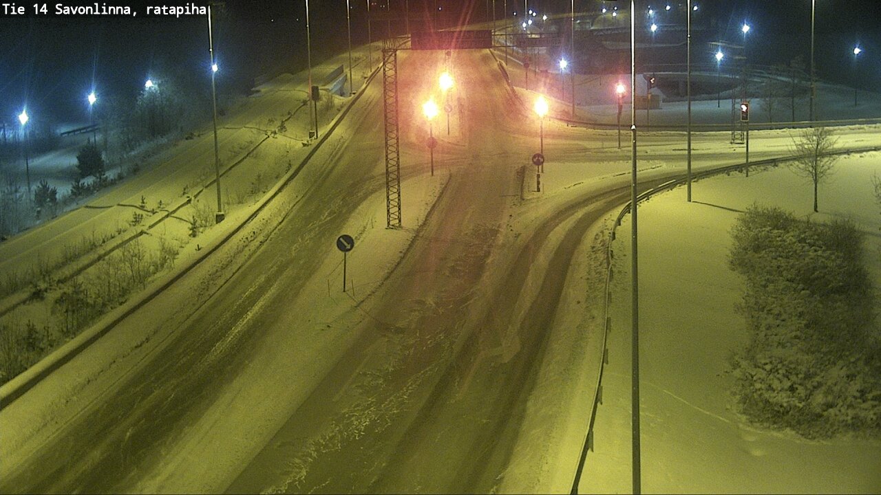 Kelikamerat Kuva Tie 14 Savonlinna, Ratapiha, Savonlinna, Etelä-Savo