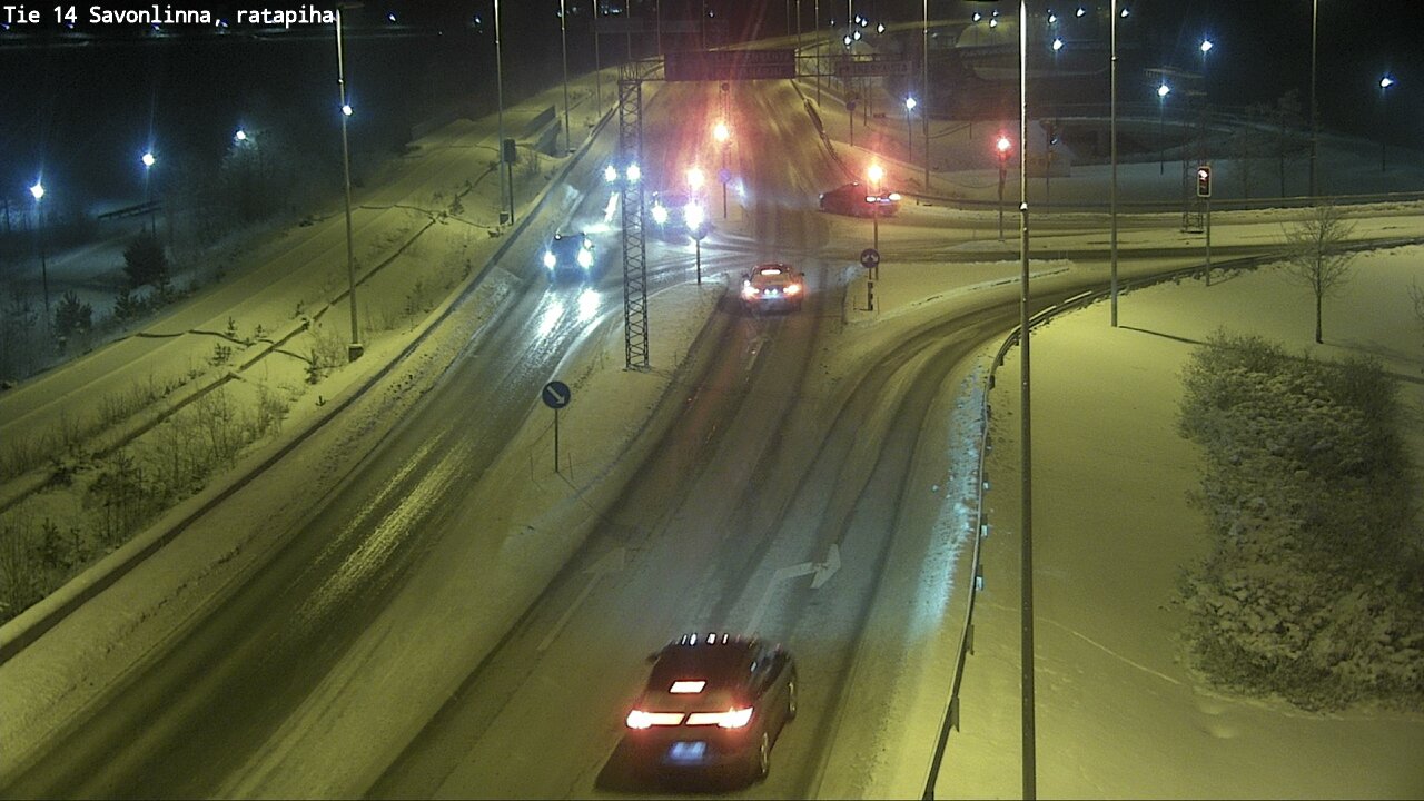 Kelikamerat Kuva Tie 14 Savonlinna, Ratapiha, Savonlinna, Etelä-Savo