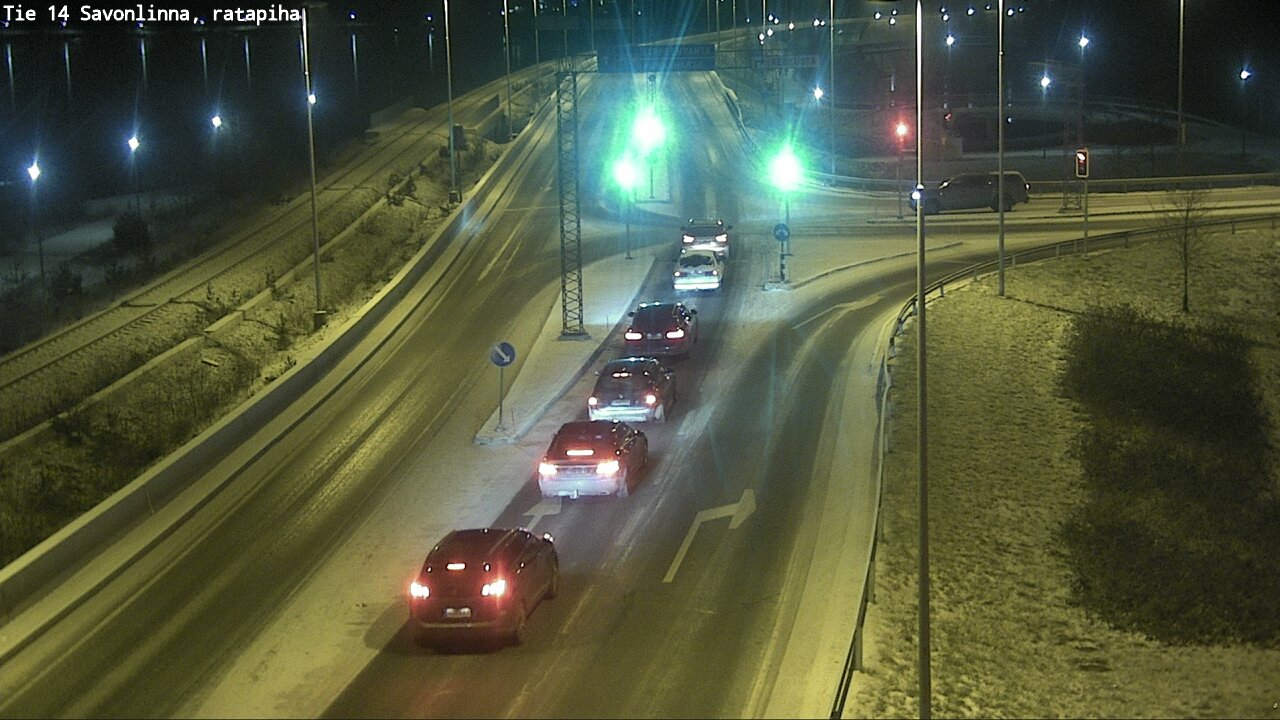 Kelikamerat Kuva Tie 14 Savonlinna, Ratapiha, Savonlinna, Etelä-Savo