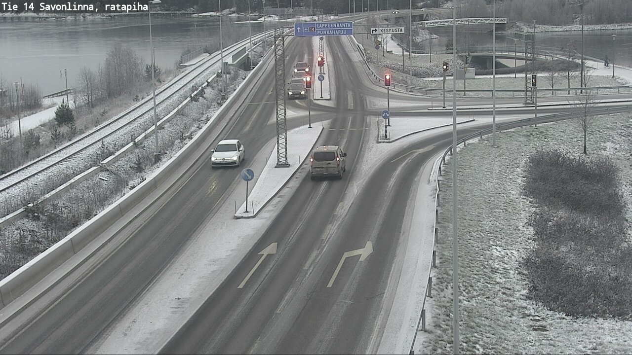 Kelikamerat Kuva Tie 14 Savonlinna, Ratapiha, Savonlinna, Etelä-Savo