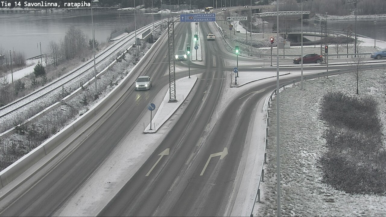 Kelikamerat Kuva Tie 14 Savonlinna, Ratapiha, Savonlinna, Etelä-Savo