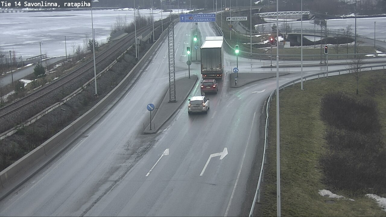 Kelikamerat Kuva Tie 14 Savonlinna, Ratapiha, Savonlinna, Etelä-Savo