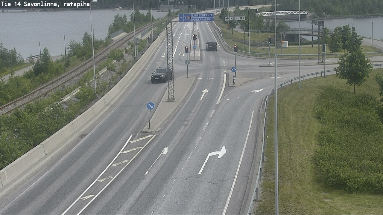 Kelikamerat Kuva Tie 14 Savonlinna, Ratapiha, Savonlinna, Etelä-Savo