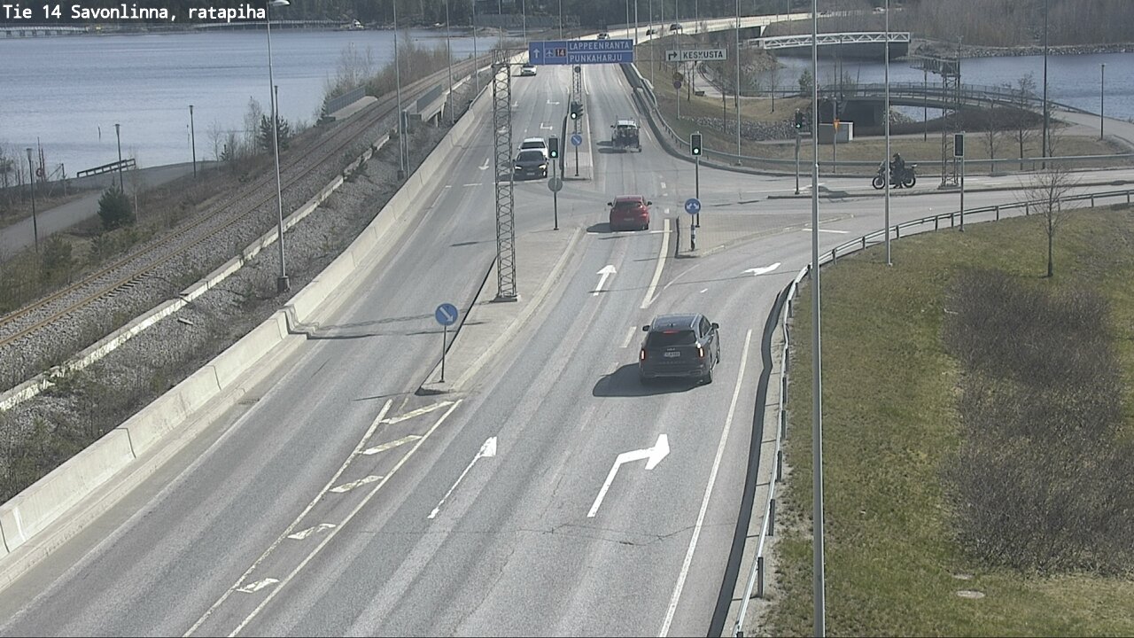 Kelikamerat Kuva Tie 14 Savonlinna, Ratapiha, Savonlinna, Etelä-Savo