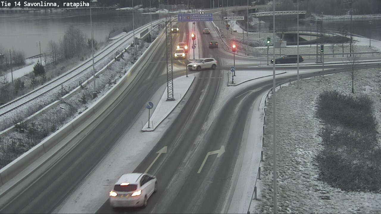 Kelikamerat Kuva Tie 14 Savonlinna, Ratapiha, Savonlinna, Etelä-Savo