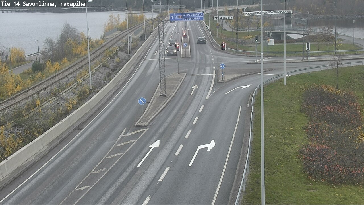 Kelikamerat Kuva Tie 14 Savonlinna, Ratapiha, Savonlinna, Etelä-Savo