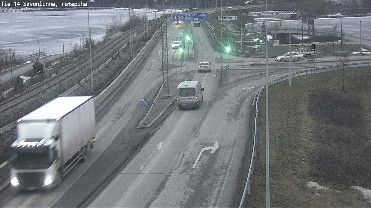 Kelikamerat Kuva Tie 14 Savonlinna, Ratapiha, Savonlinna, Etelä-Savo