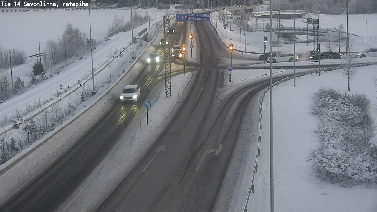 Kelikamerat Kuva Tie 14 Savonlinna, Ratapiha, Savonlinna, Etelä-Savo