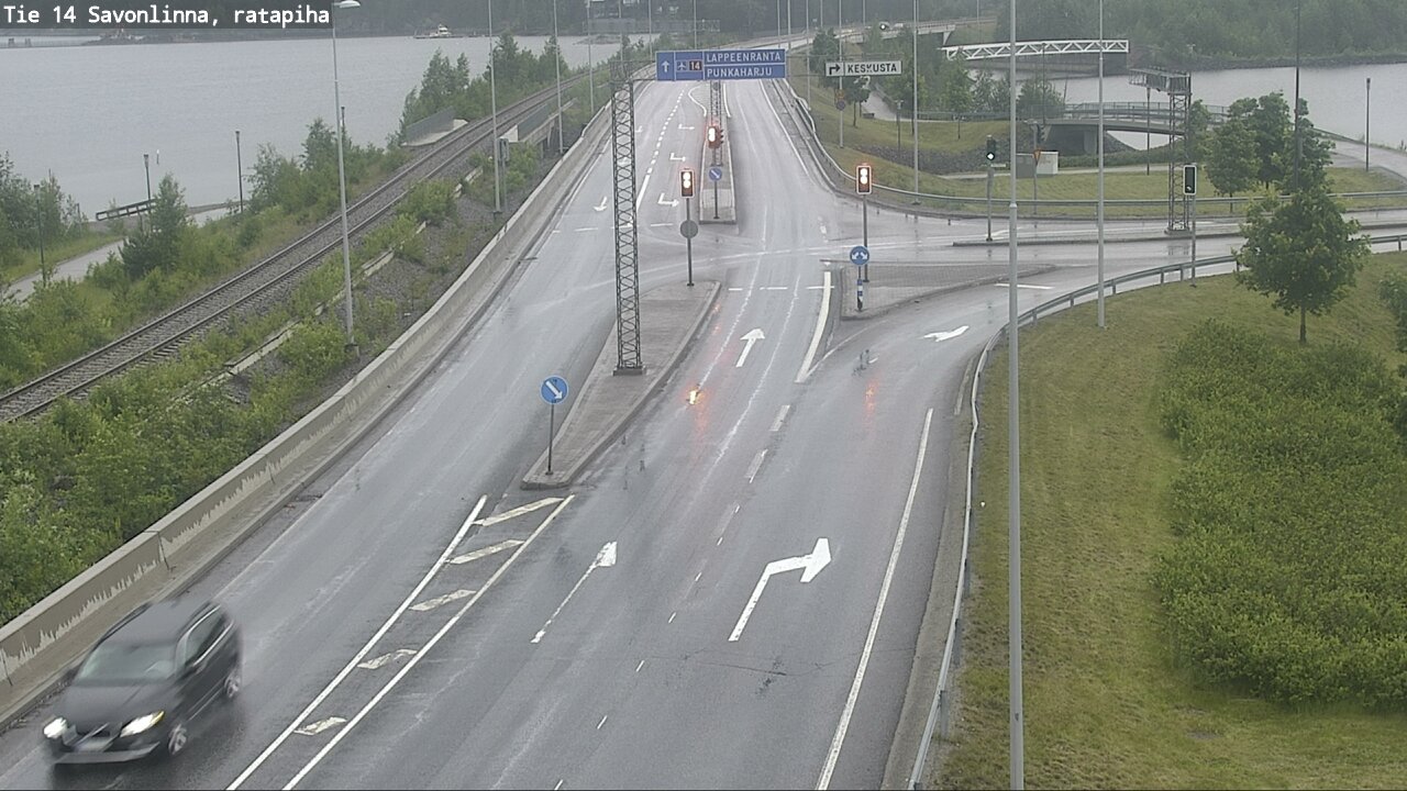 Kelikamerat Kuva Tie 14 Savonlinna, Ratapiha, Savonlinna, Etelä-Savo