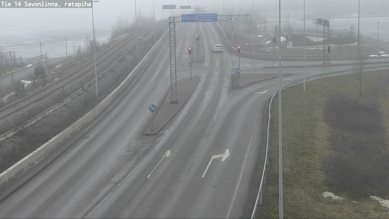Weather Camera Image Road 14 Savonlinna, Ratapiha, Savonlinna, Etelä-Savo