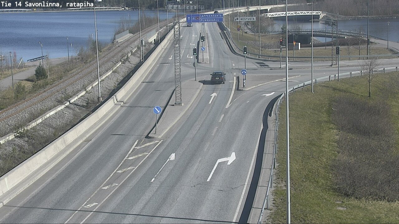 Kelikamerat Kuva Tie 14 Savonlinna, Ratapiha, Savonlinna, Etelä-Savo