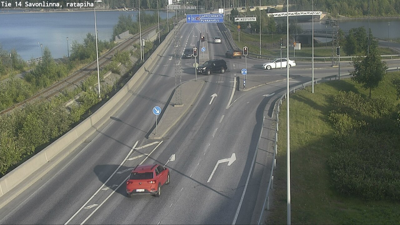 Kelikamerat Kuva Tie 14 Savonlinna, Ratapiha, Savonlinna, Etelä-Savo