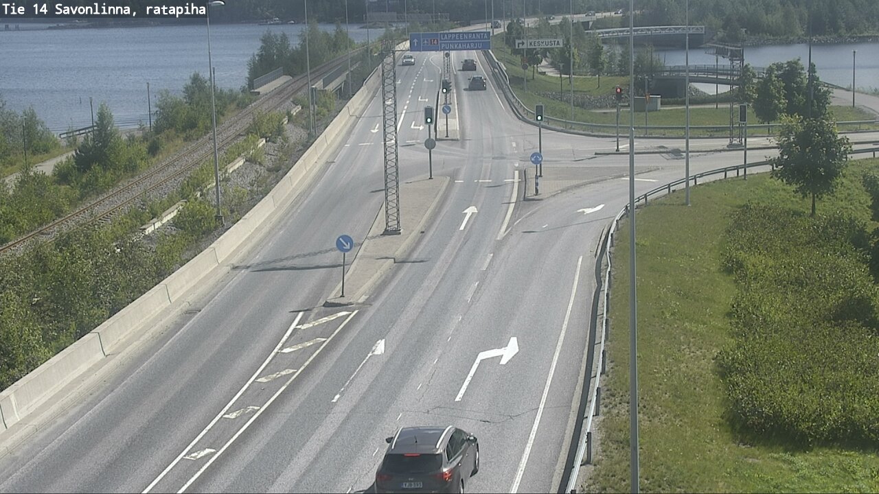 Kelikamerat Kuva Tie 14 Savonlinna, Ratapiha, Savonlinna, Etelä-Savo