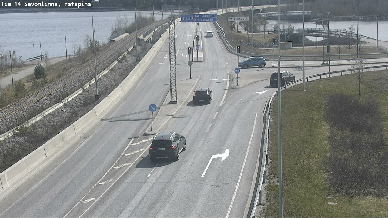 Kelikamerat Kuva Tie 14 Savonlinna, Ratapiha, Savonlinna, Etelä-Savo