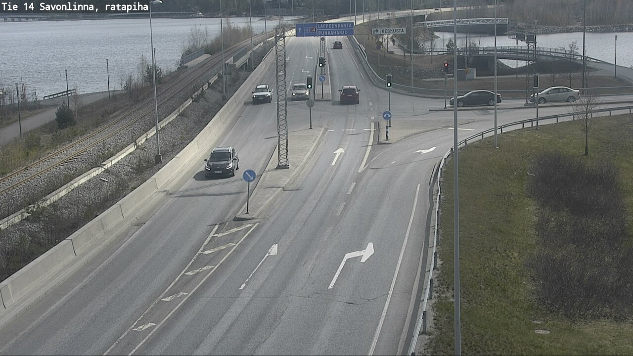 Kelikamerat Kuva Tie 14 Savonlinna, Ratapiha, Savonlinna, Etelä-Savo