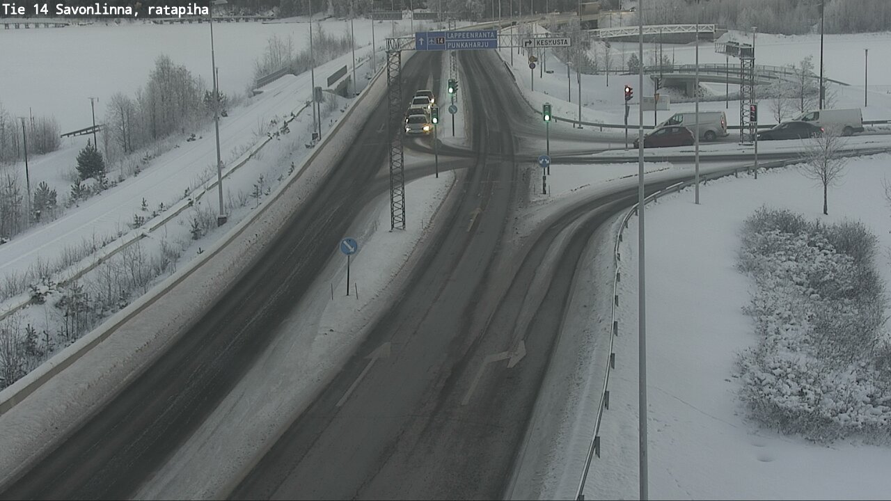 Kelikamerat Kuva Tie 14 Savonlinna, Ratapiha, Savonlinna, Etelä-Savo