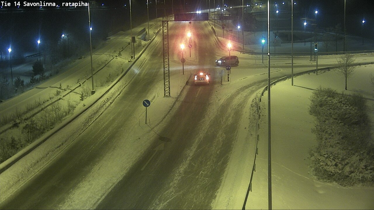 Kelikamerat Kuva Tie 14 Savonlinna, Ratapiha, Savonlinna, Etelä-Savo