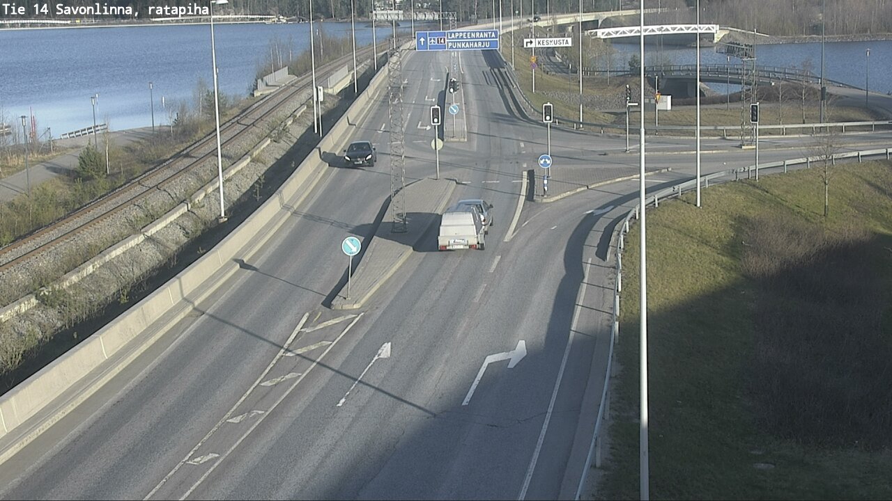 Kelikamerat Kuva Tie 14 Savonlinna, Ratapiha, Savonlinna, Etelä-Savo