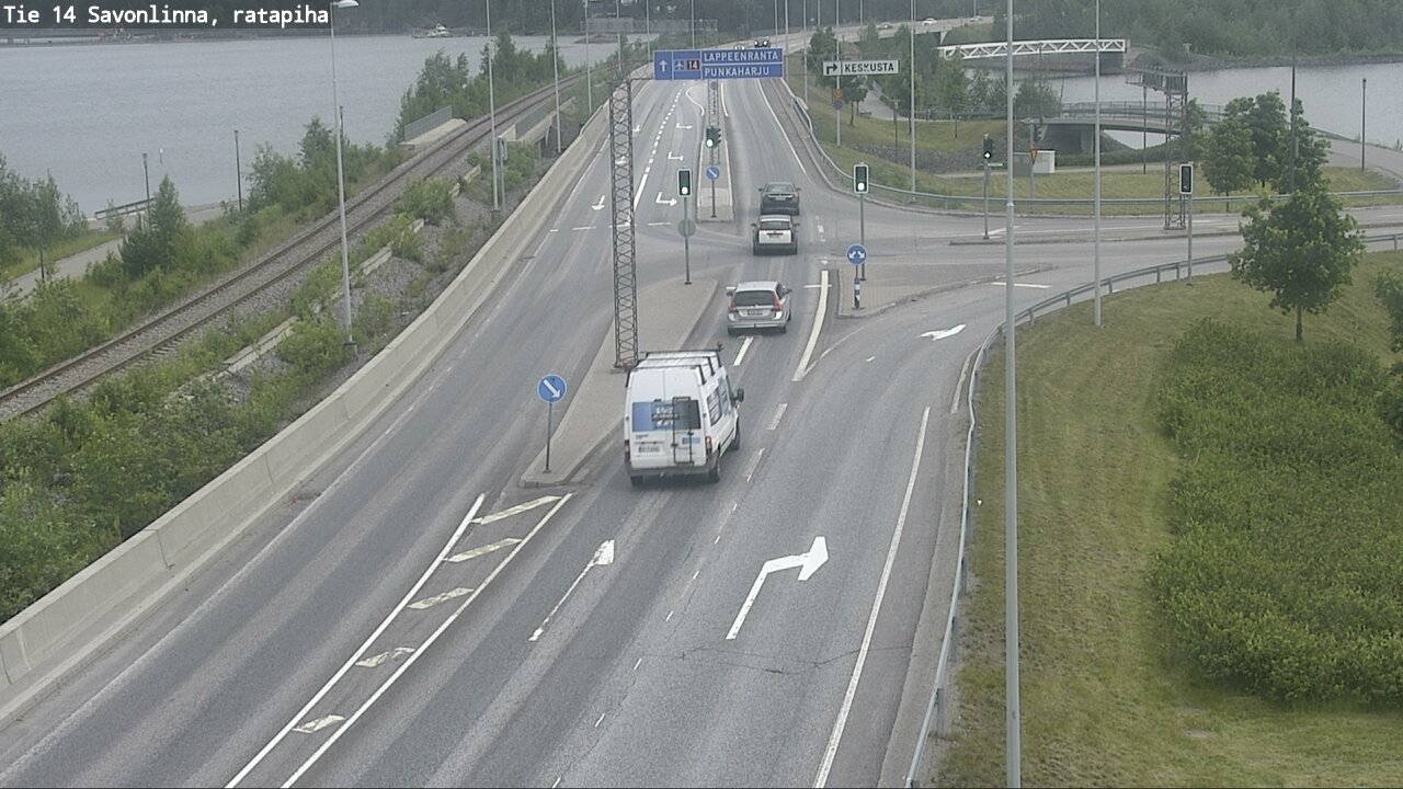 Kelikamerat Kuva Tie 14 Savonlinna, Ratapiha, Savonlinna, Etelä-Savo