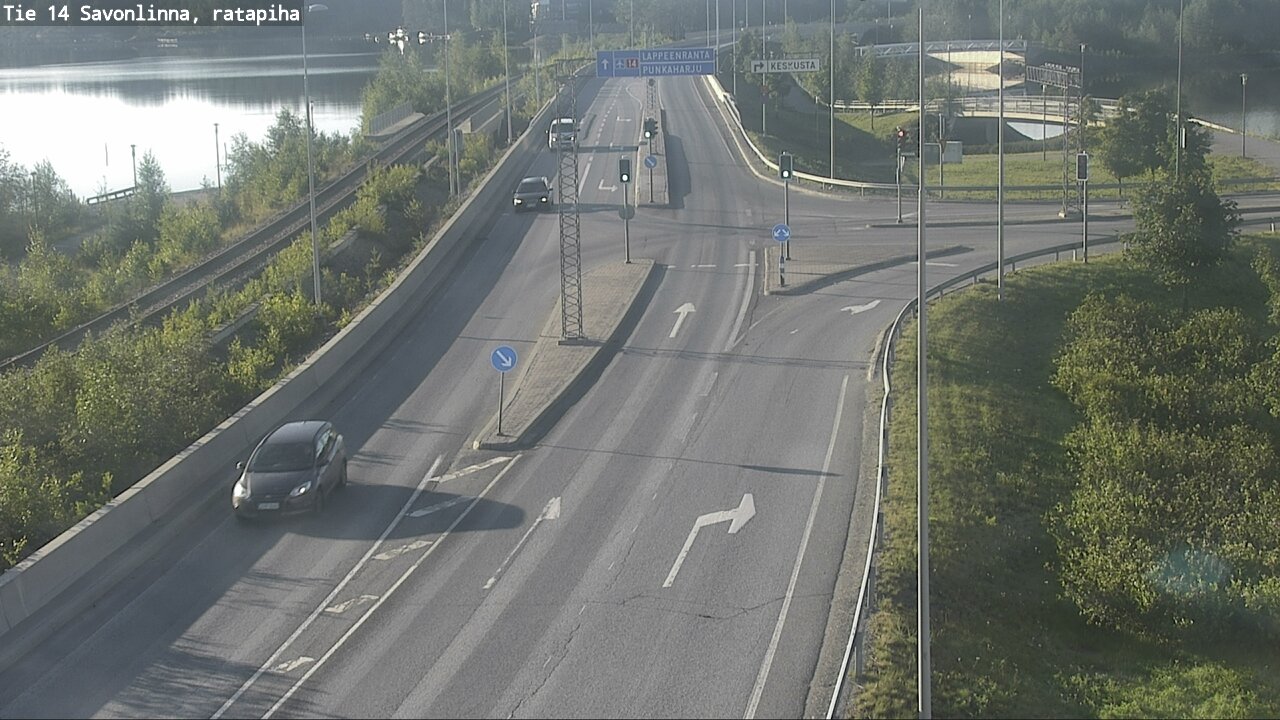 Weather Camera Image Road 14 Savonlinna, Ratapiha, Savonlinna, Etelä-Savo