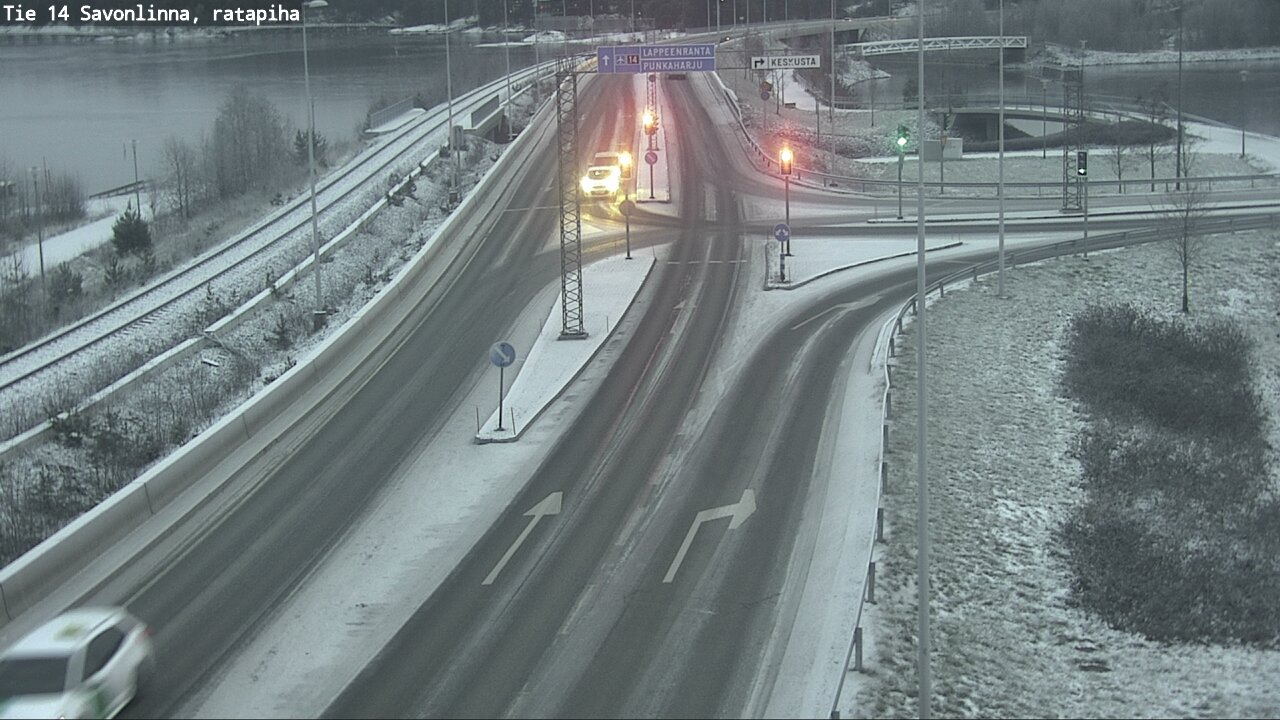 Kelikamerat Kuva Tie 14 Savonlinna, Ratapiha, Savonlinna, Etelä-Savo