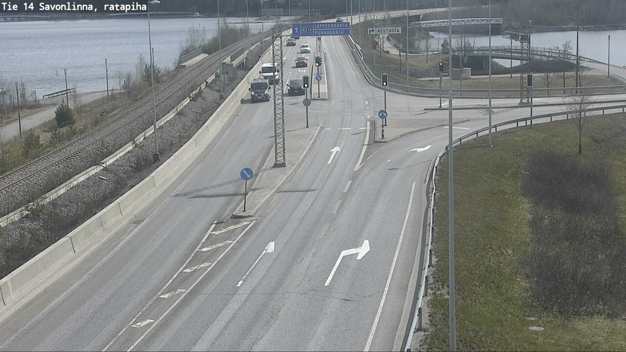 Kelikamerat Kuva Tie 14 Savonlinna, Ratapiha, Savonlinna, Etelä-Savo