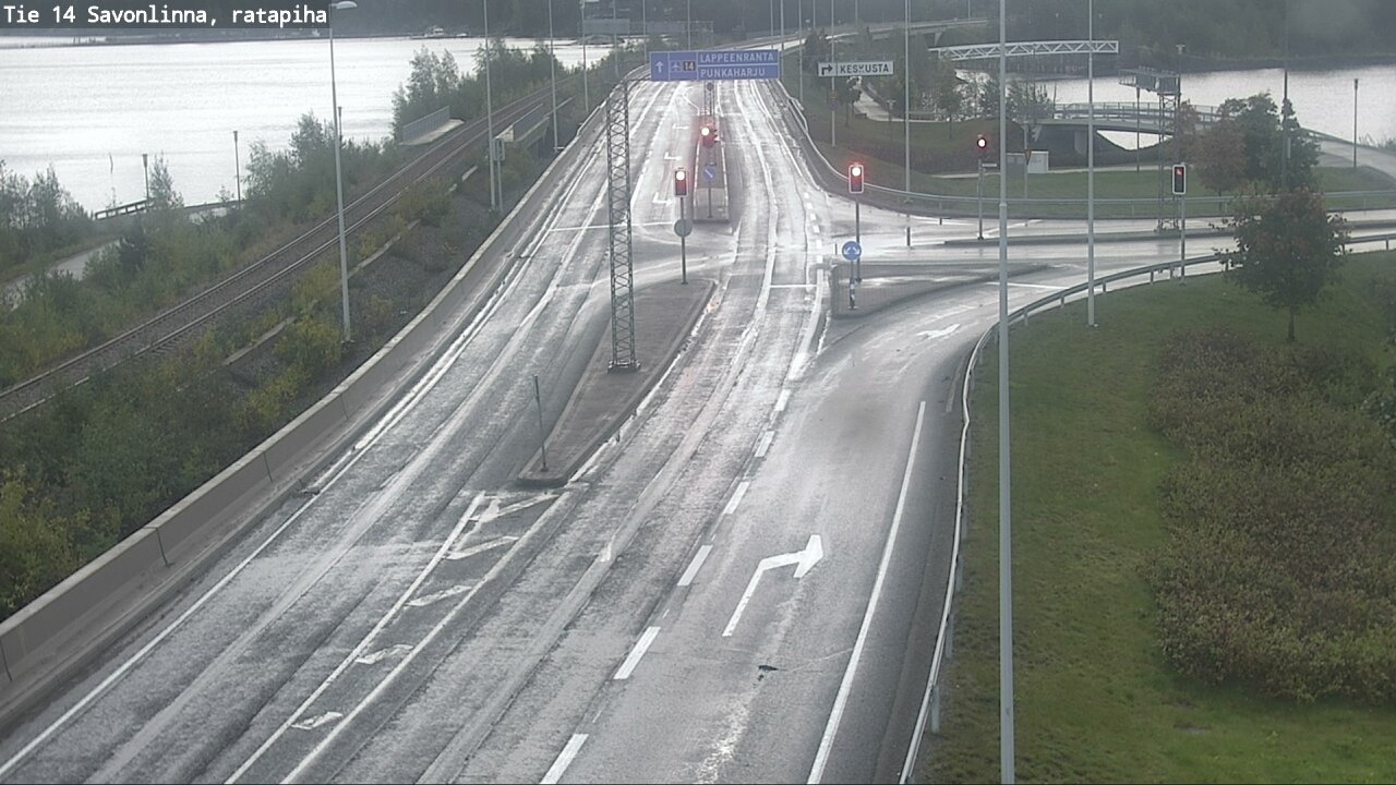 Weather Camera Image Road 14 Savonlinna, Ratapiha, Savonlinna, Etelä-Savo