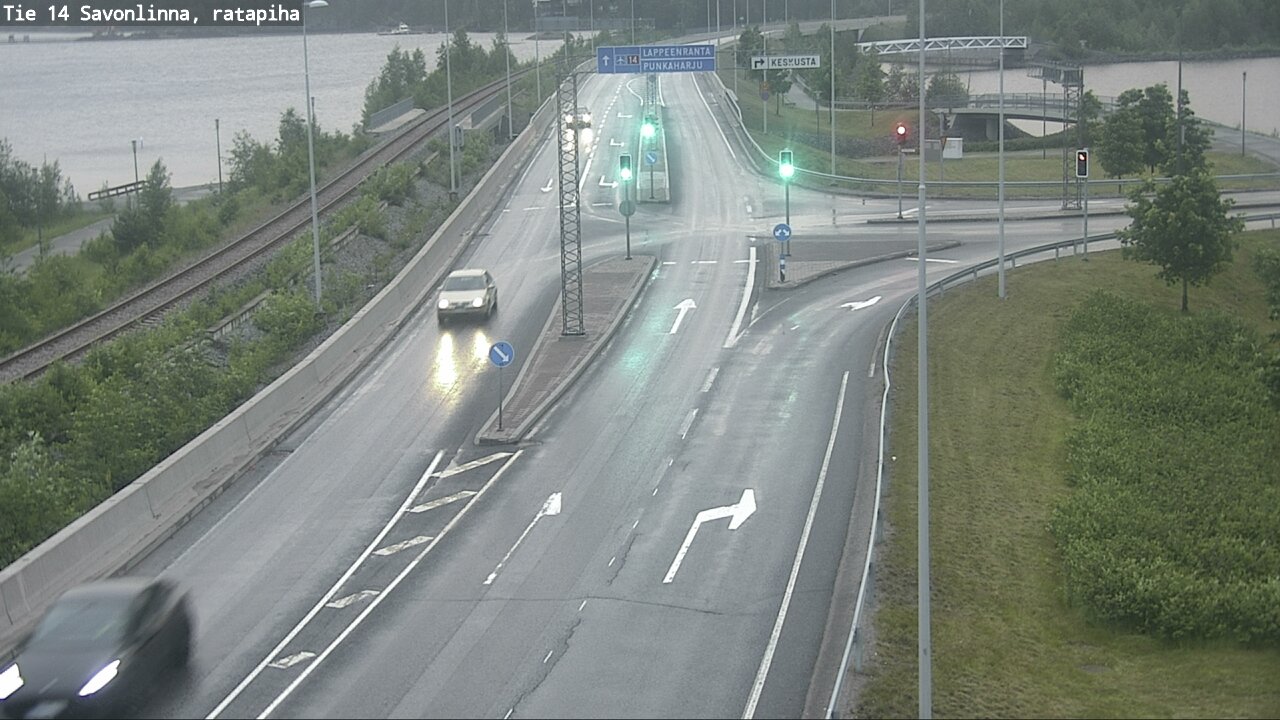 Kelikamerat Kuva Tie 14 Savonlinna, Ratapiha, Savonlinna, Etelä-Savo