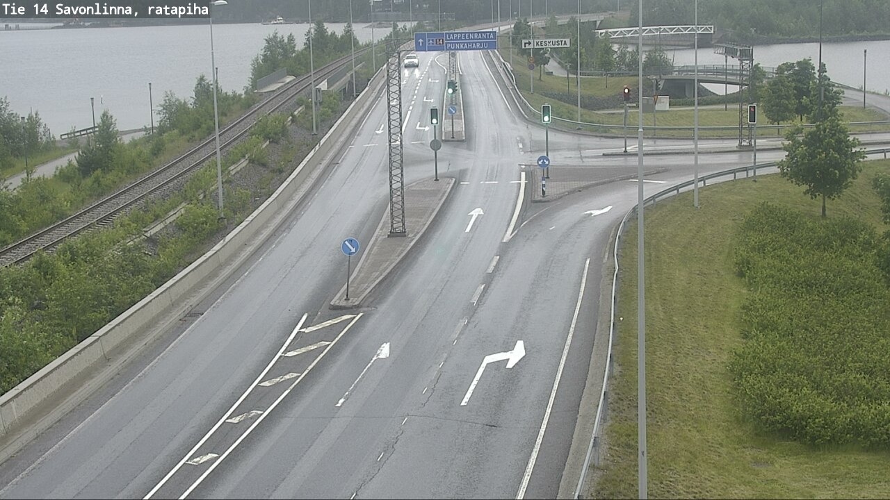 Kelikamerat Kuva Tie 14 Savonlinna, Ratapiha, Savonlinna, Etelä-Savo
