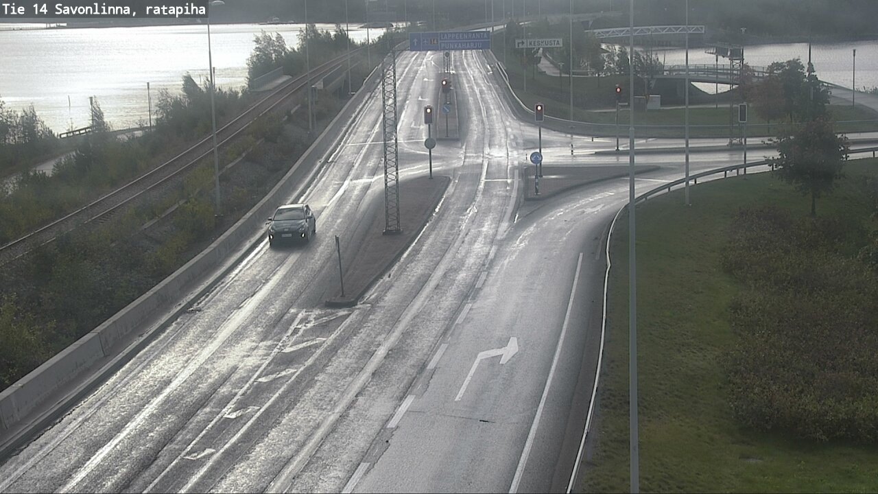 Weather Camera Image Road 14 Savonlinna, Ratapiha, Savonlinna, Etelä-Savo