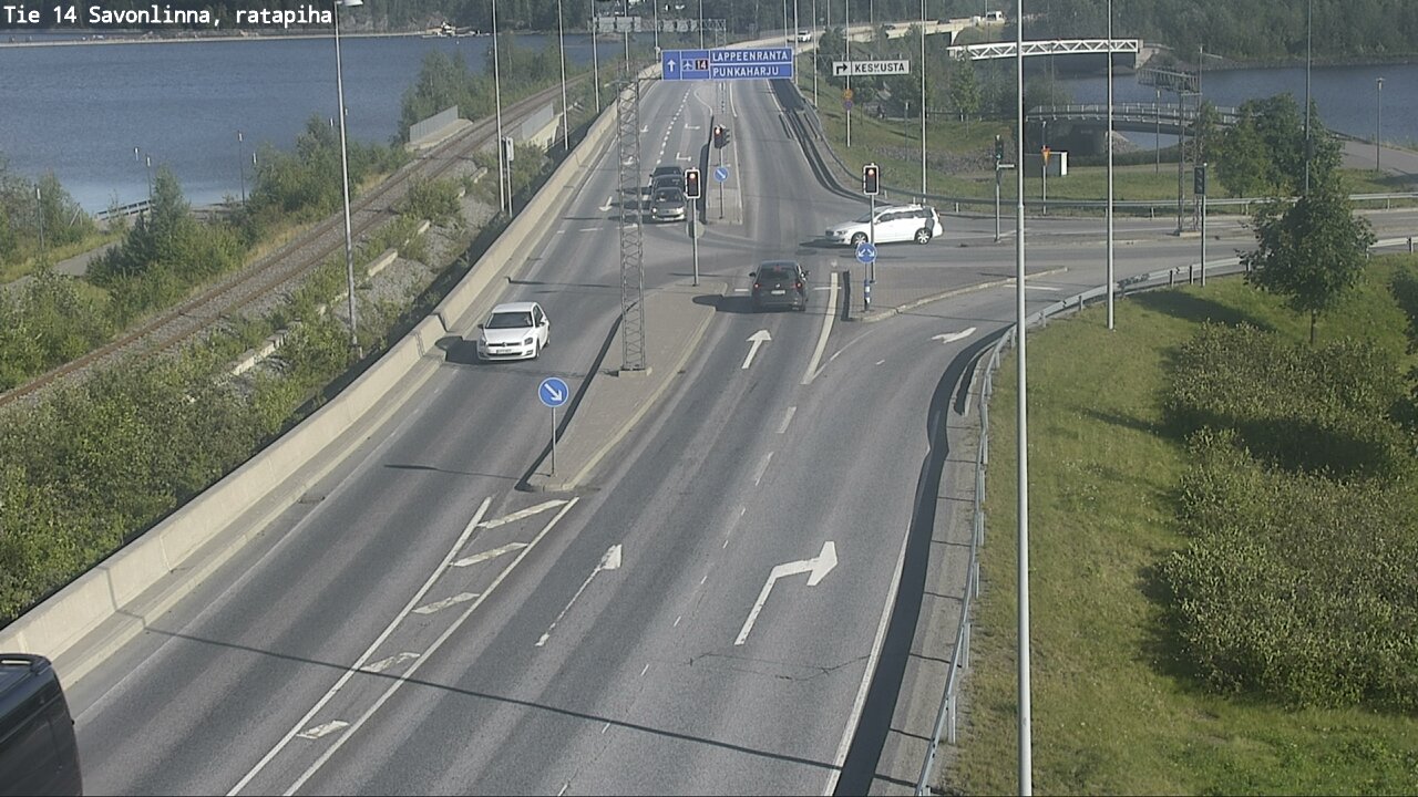 Kelikamerat Kuva Tie 14 Savonlinna, Ratapiha, Savonlinna, Etelä-Savo
