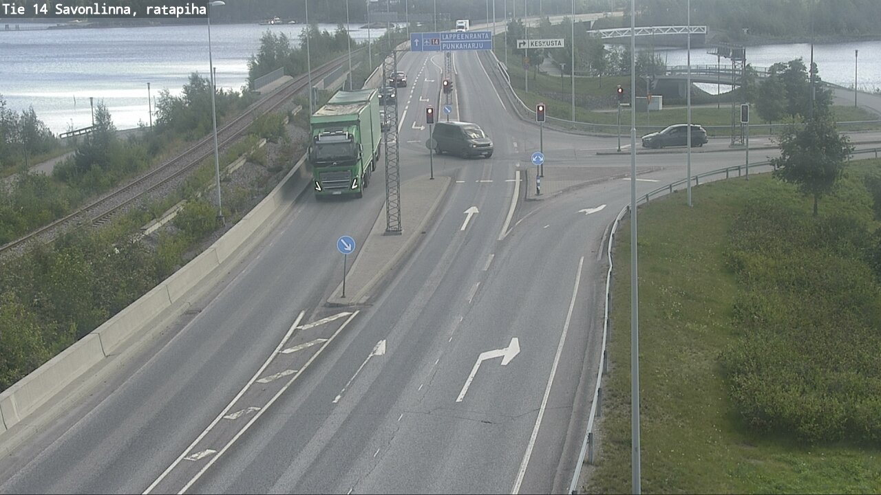 Kelikamerat Kuva Tie 14 Savonlinna, Ratapiha, Savonlinna, Etelä-Savo